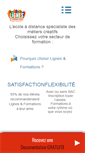 Mobile Screenshot of lignes-formations.com